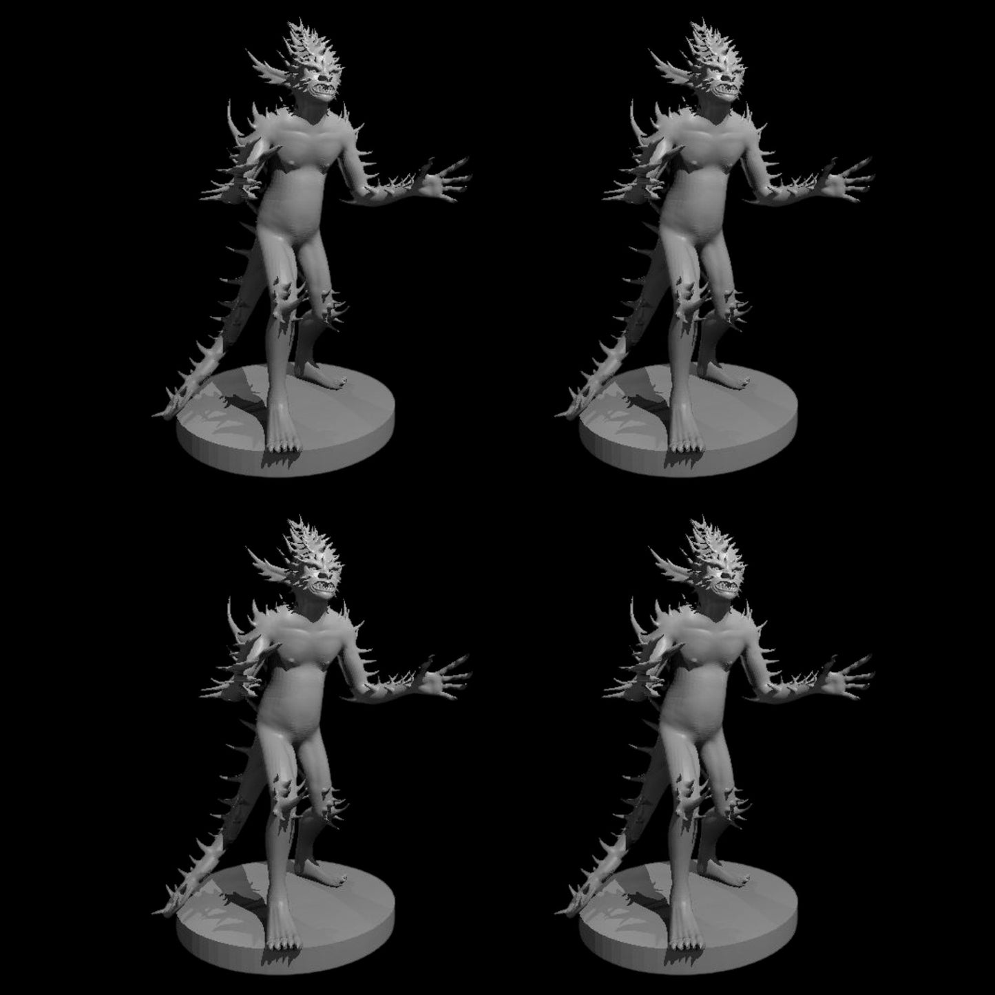 Devil: Barbed (4pcs)
