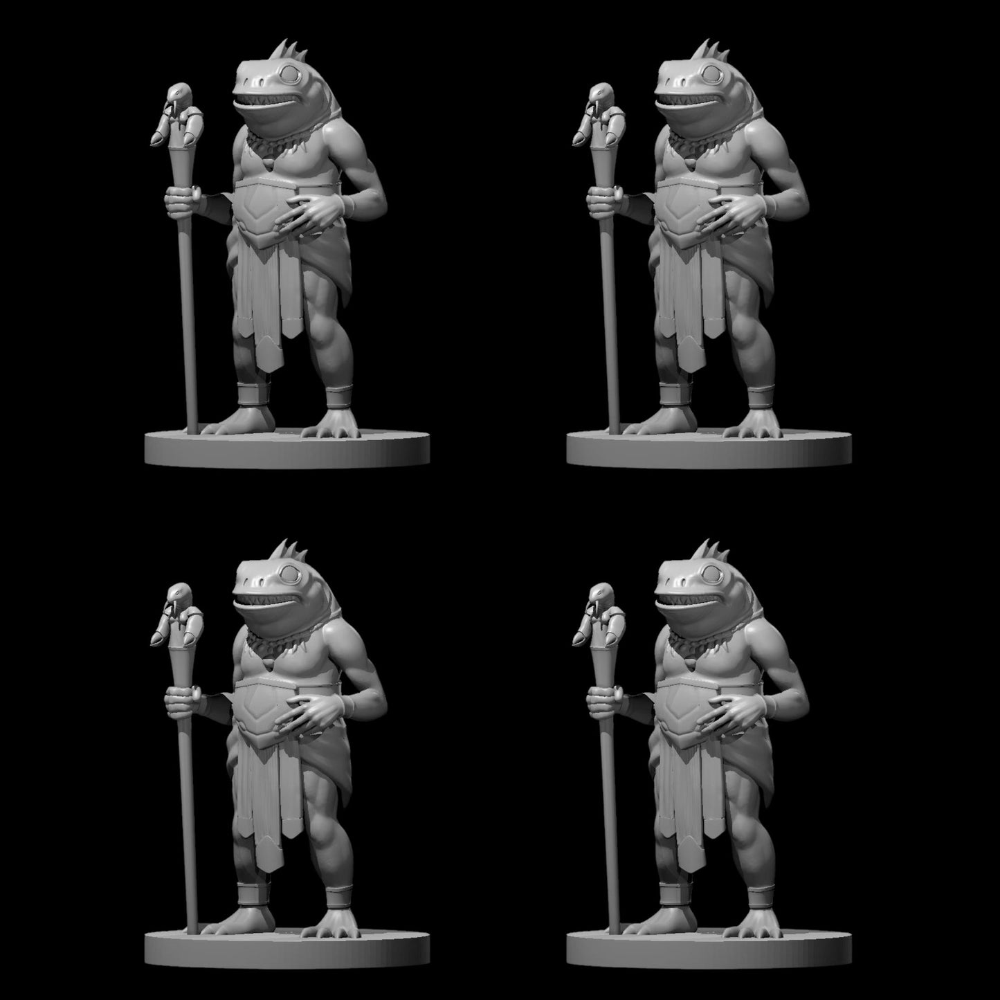 Kuo-Toa Archpriest (4pcs)