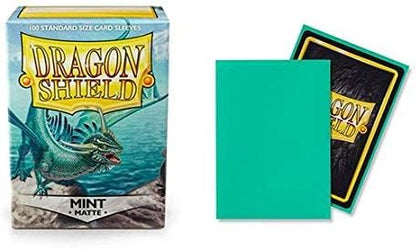 Dragon Shield: Standard Sized Matte Sleeves (100ct.) - Mint