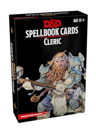 Dungeons & Dragons: Spellbook Cards - Cleric Class