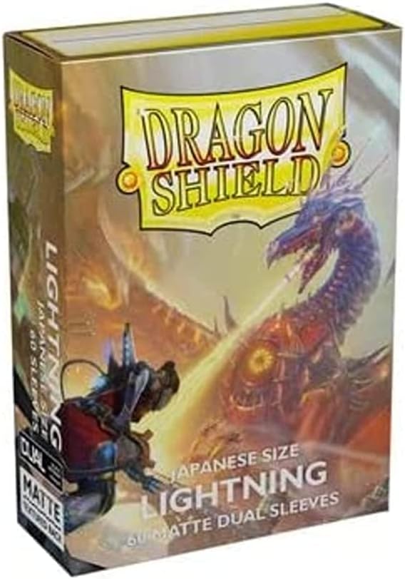 Dragon Shield: Japanese Sized Dual Matte Sleeves (60ct.) - Lightning