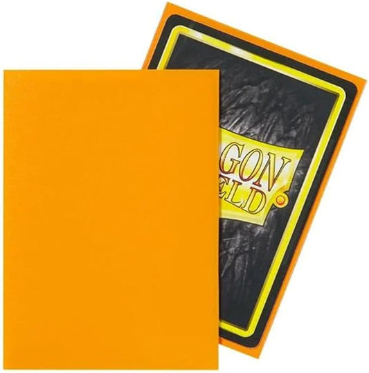 Dragon Shield: Standard Sized Matte Sleeves (100ct.) - Orange