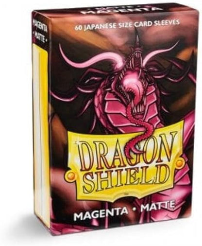 Dragon Shield: Japanese Sized Matte Sleeves (60ct.) - Magenta