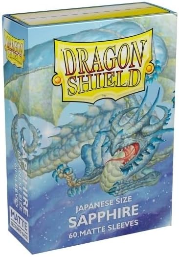 Dragon Shield: Japanese Sized Matte Sleeves (60ct.) - Sapphire