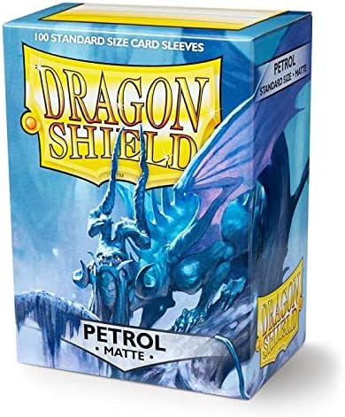 Dragon Shield: Standard Sized Matte Sleeves (100ct.) - Petrol