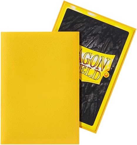 Dragon Shield: Japanese Sized Matte Sleeves (60ct.) - Yellow