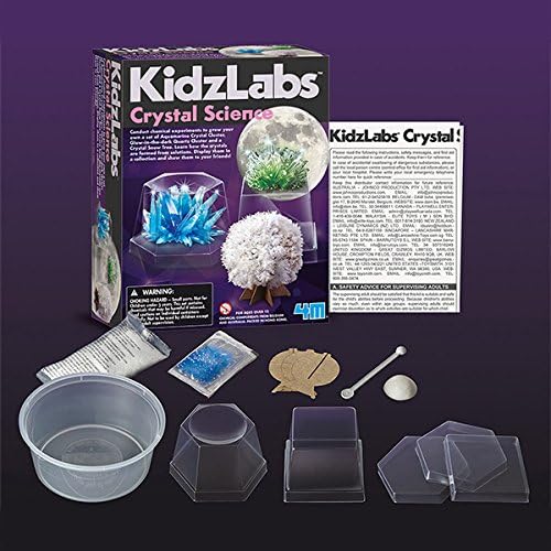 KidzLabs Grow Your Own Crystals STEM Kit