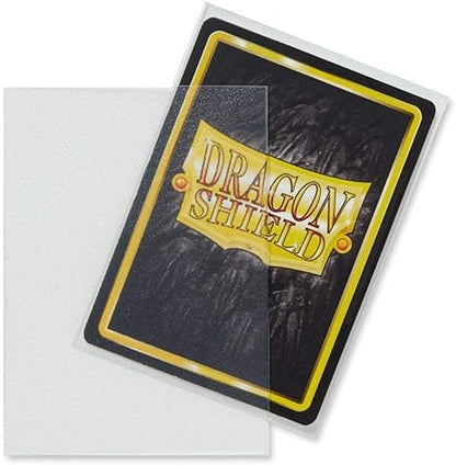 Dragon Shield: Standard Sized Matte Sleeves (100ct.) - Clear