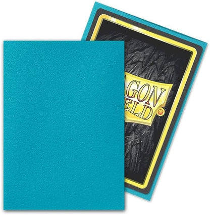 Dragon Shield: Standard Sized Matte Sleeves (100ct.) - Turquoise