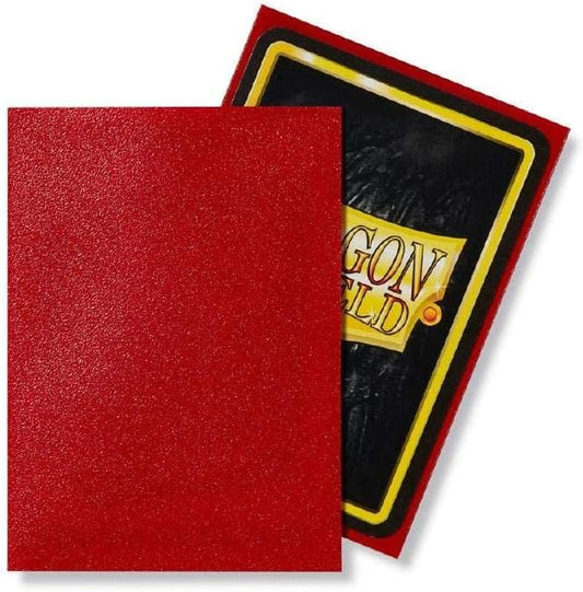 Dragon Shield: Standard Sized Matte Sleeves (100ct.) - Ruby