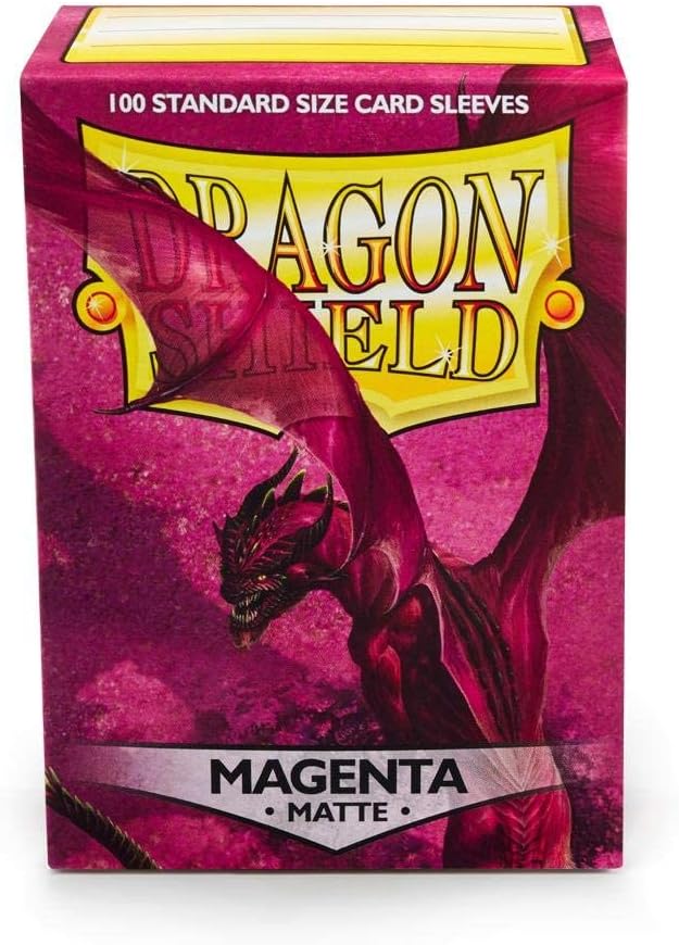 Dragon Shield: Standard Sized Matte Sleeves (100ct.) - Magenta