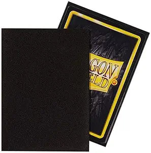 Dragon Shield: Standard Sized Matte Sleeves (100ct.) - Black