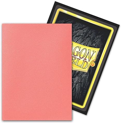 Dragon Shield: Standard Sized Dual Matte Sleeves (100ct.) - Peach