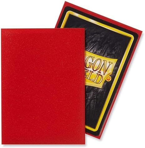 Dragon Shield: Standard Sized Matte Sleeves (100ct.) - Crimson