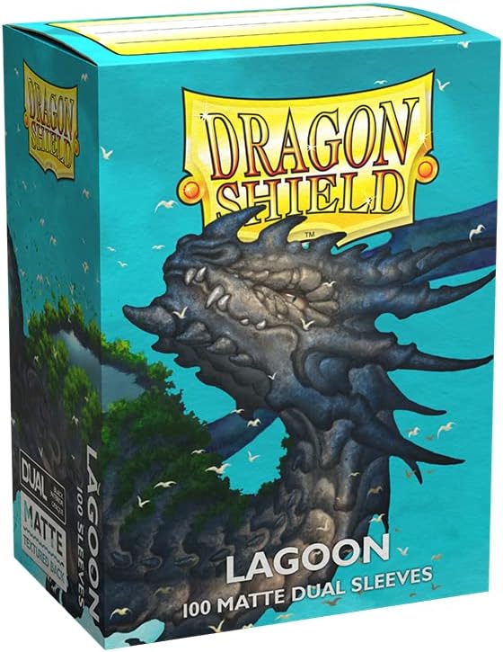 Dragon Shield: Standard Sized Dual Matte Sleeves (100ct.) - Lagoon