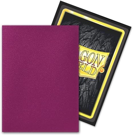 Dragon Shield: Standard Sized Dual Matte Sleeves (100ct.) - Wraith