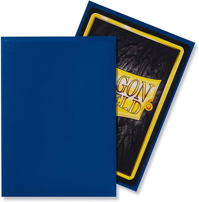 Dragon Shield: Standard Sized Matte Sleeves (100ct.) - Blue