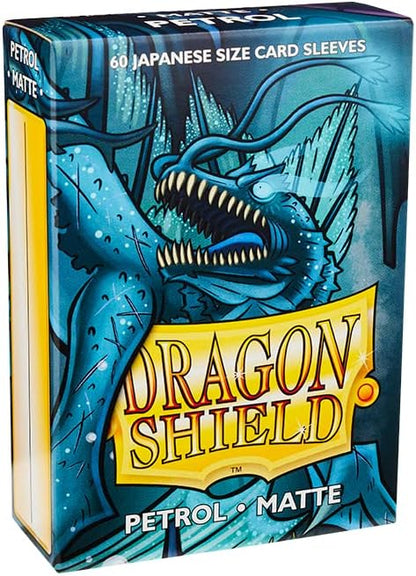 Dragon Shield: Japanese Sized Matte Sleeves (60ct.) - Petrol