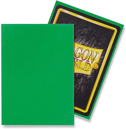 Dragon Shield: Standard Sized Matte Sleeves (100ct.) - Apple Green