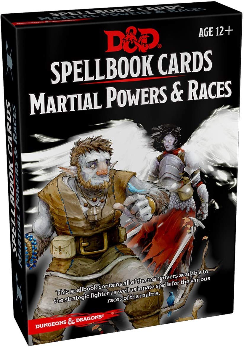 Dungeons & Dragons: Reference Cards - Martial & Racial Powers