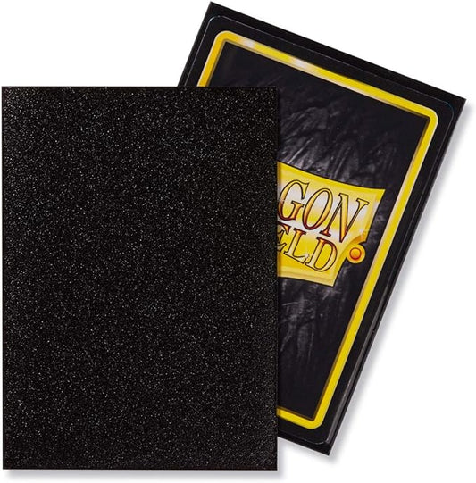 Dragon Shield: Standard Sized Matte Sleeves (100ct.) - Non-Glare Black v2