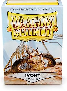 Dragon Shield: Standard Sized Matte Sleeves (100ct.) - Ivory