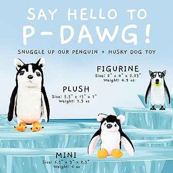 Randimals: "P-Dawg" Penguin/Dog Hybrid Plush Toy