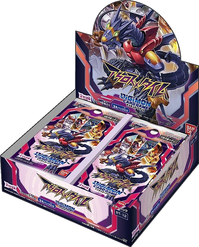 Digimon: (BT12) Across Time Booster Display Box