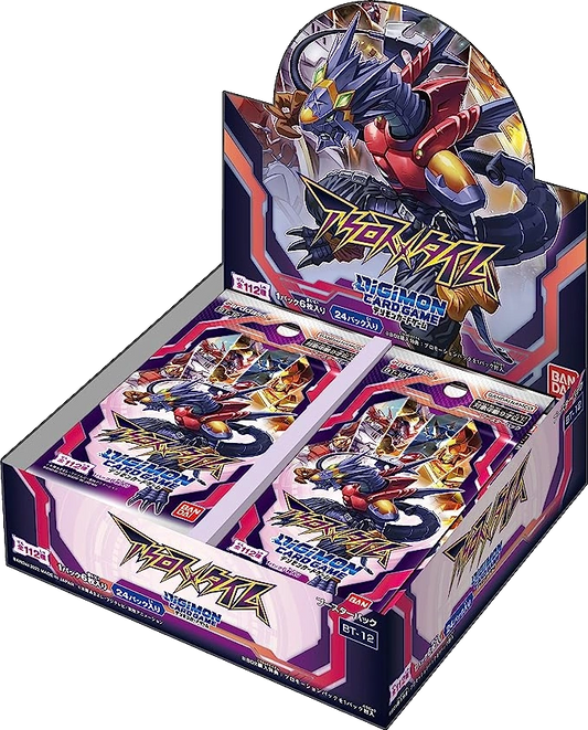 Digimon: (BT12) Across Time Booster Display Box