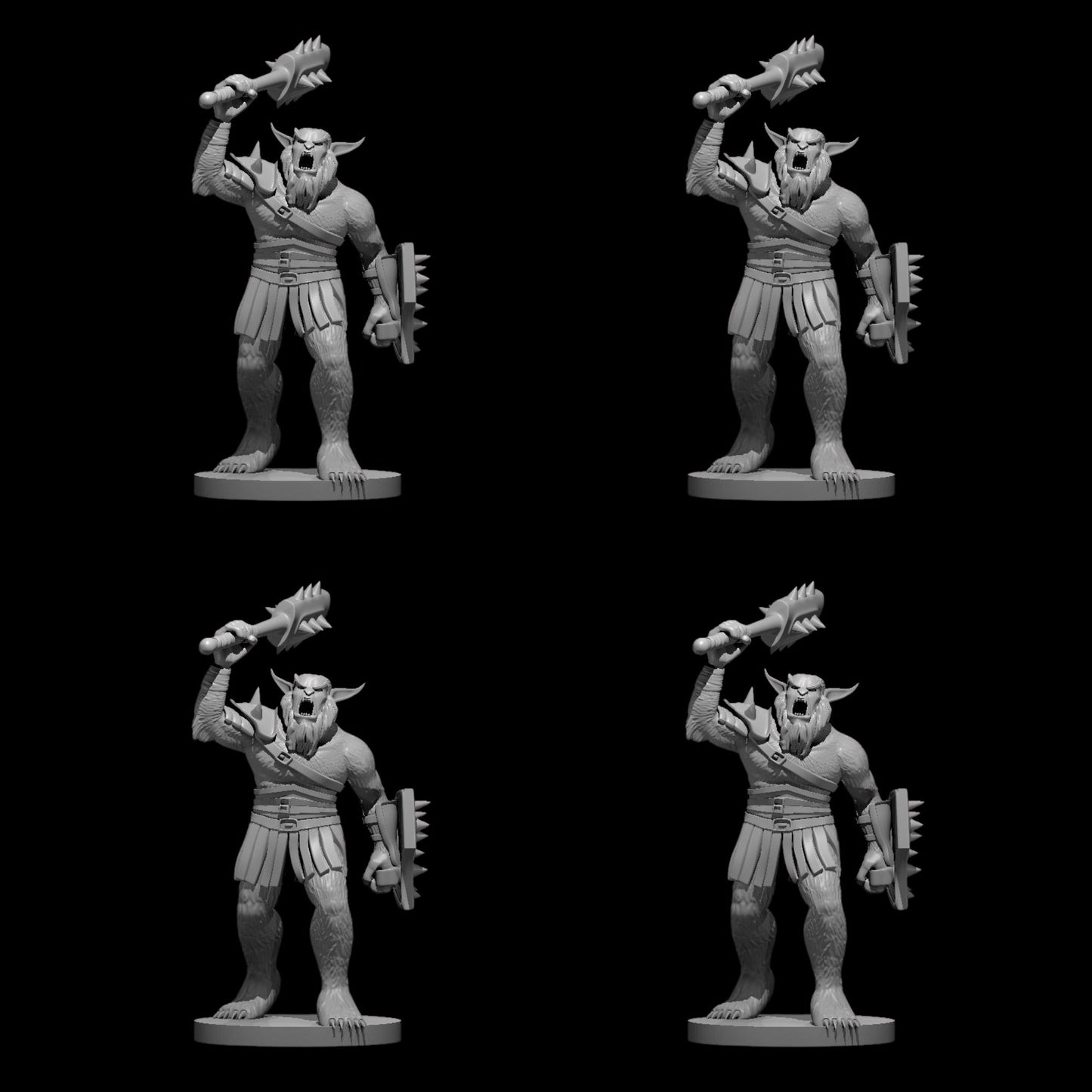 Bugbear Chief (Club) (4pcs)