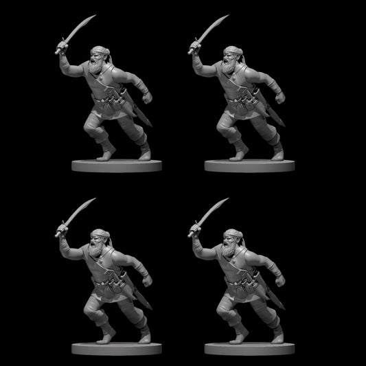 Bandit Captain [Male] (4pcs)