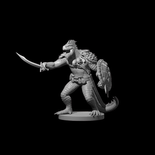 Bandit Captain Lizardfolk (1pc)