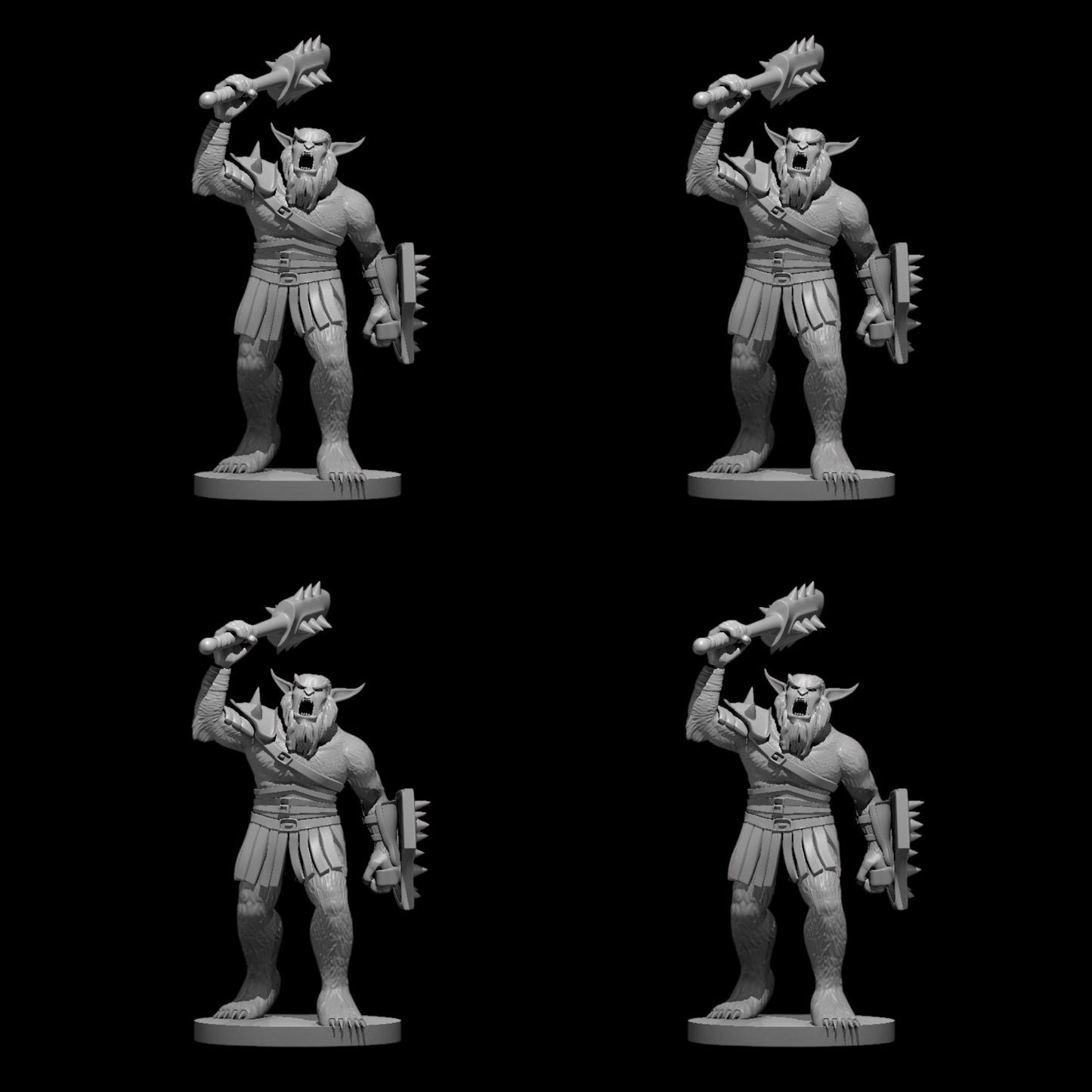 Bugbear Chief (Club) (4pcs)