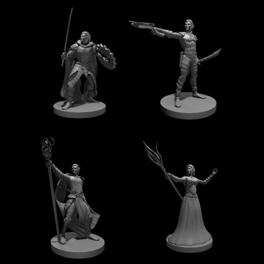 Drow Assortment (4pcs)