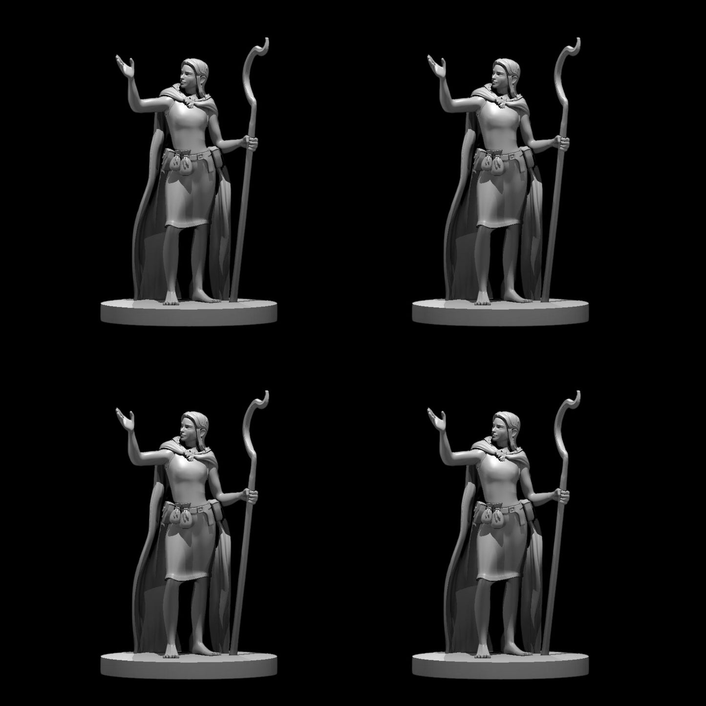 Druid [Female] (4pcs)