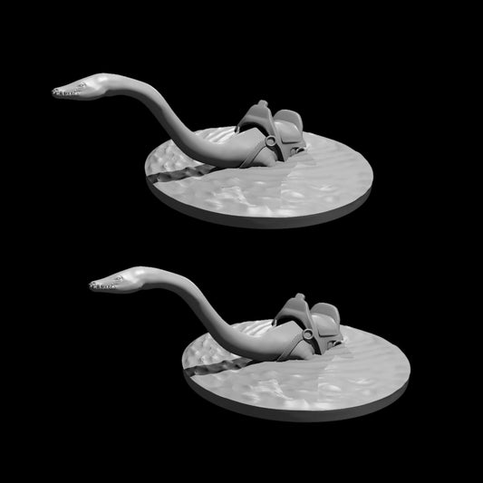 Dinosaur: Plesiosaurus (Saddled) - Surfacing (2pcs)