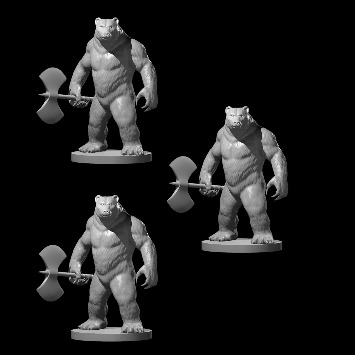 WereBear (Axe) (3pcs)