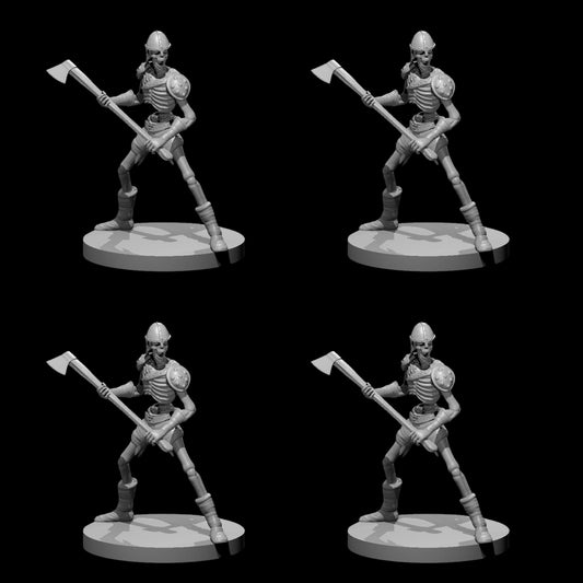 Skeleton (Axe) (4pcs)