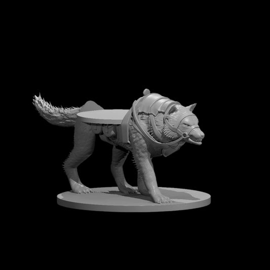 Dire Wolf (Mountable) (1pc)