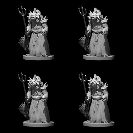 Sahuagin Priestess (4pcs)