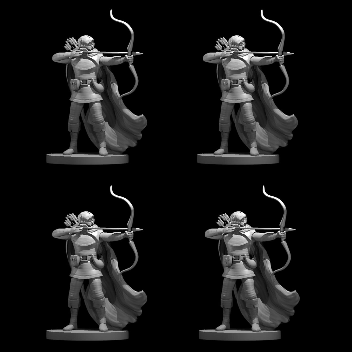 Scout (Bow) [Male] (4pcs)