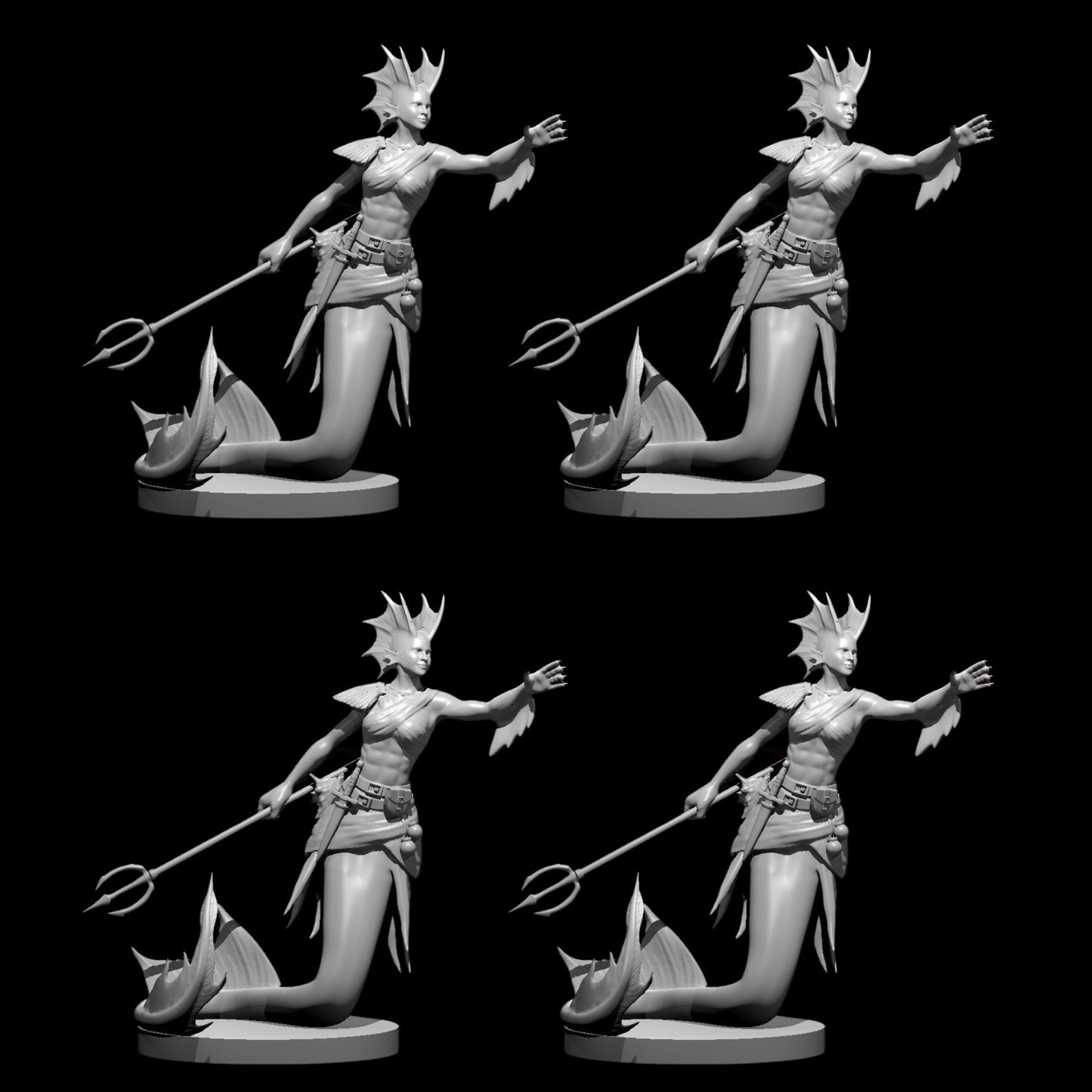Merfolk [Female] (4pcs)