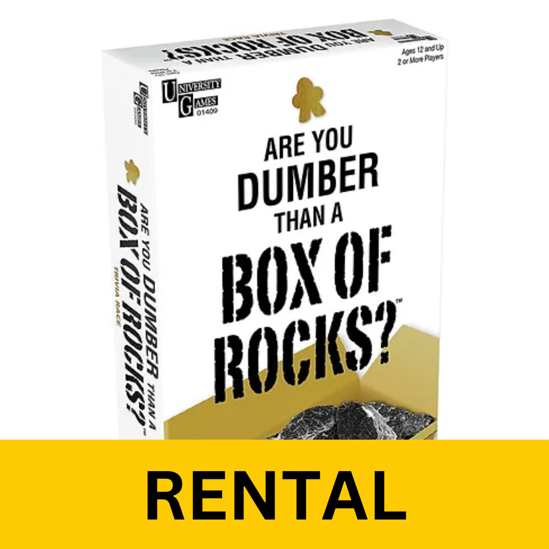 RNT Are you Dumber than a Box of Rocks - Rental
