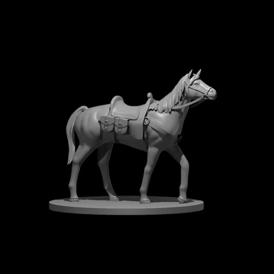 Riding Horse (Saddled) (1pc)