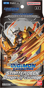 Digimon: (ST15) Dragon of Courage Starter Deck