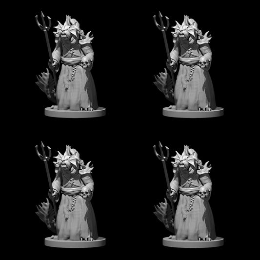 Sahuagin Priestess (4pcs)