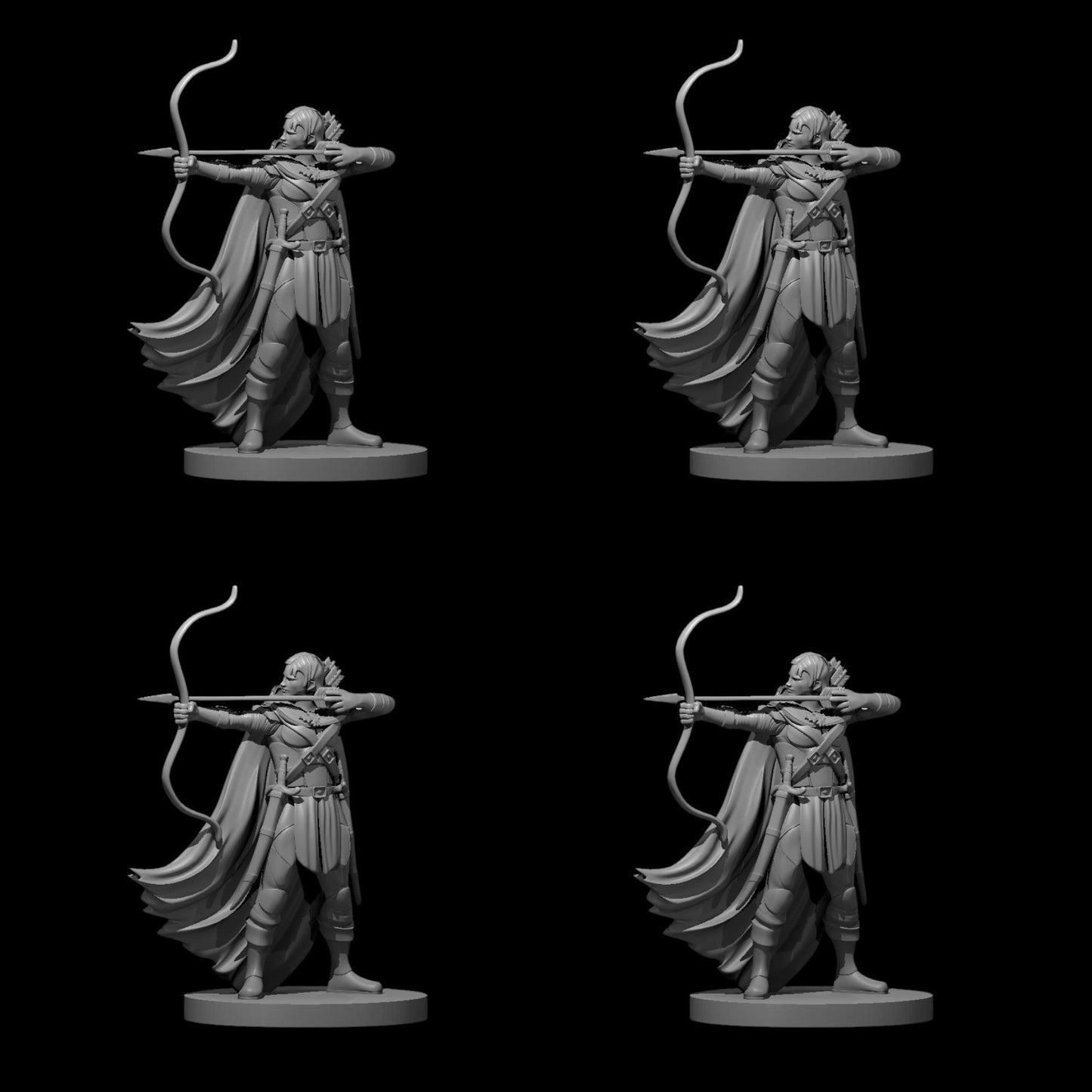 Scout (Bow) [Female] (4pcs)