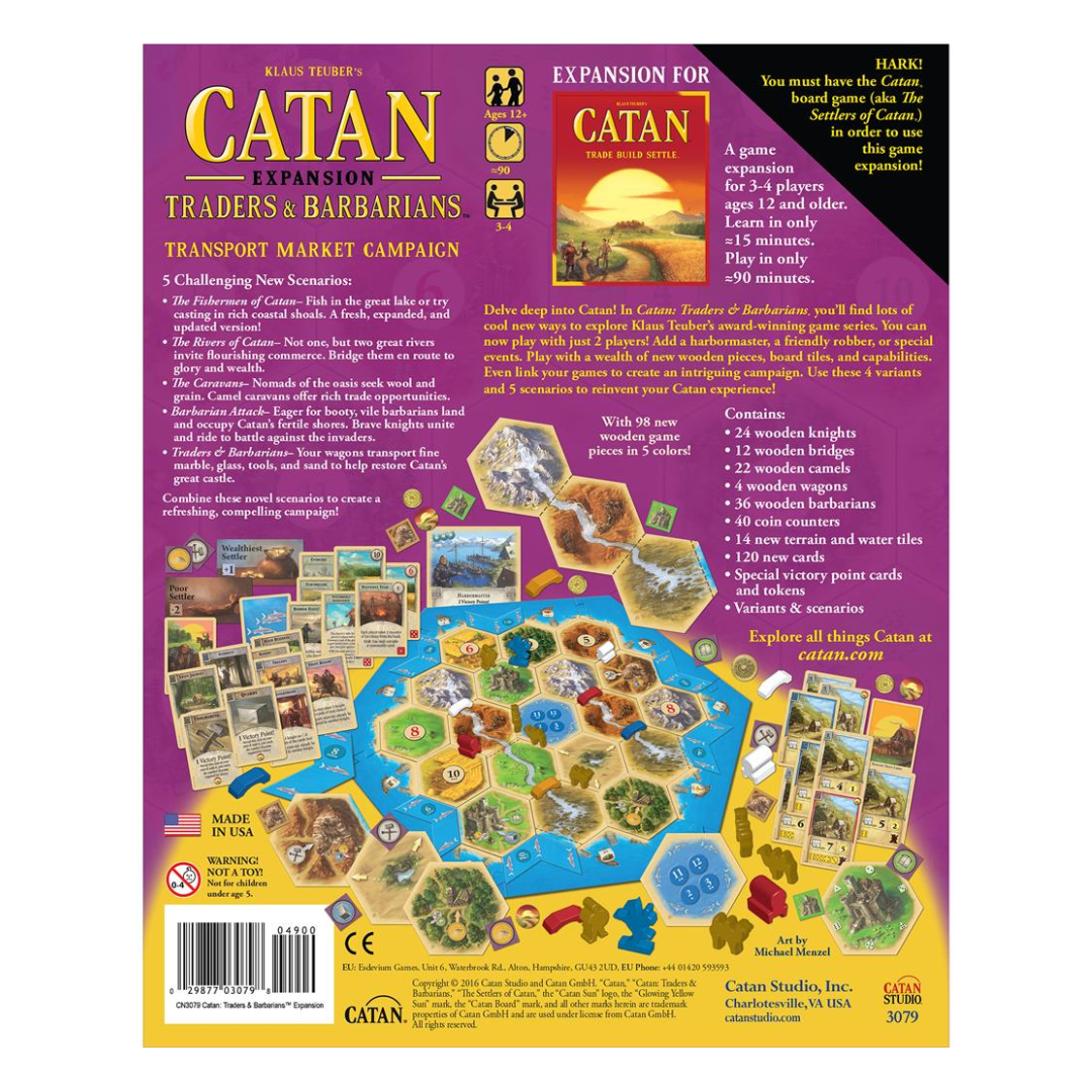 Catan: Traders & Barbarians Expansion