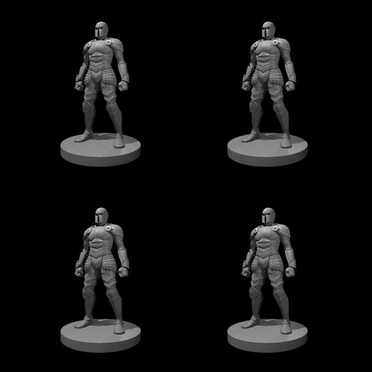 Animated Armor - At Attention (4pcs)