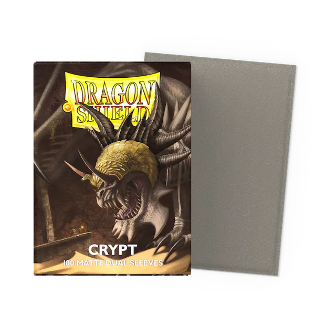 Dragon Shield: Standard Sized Dual Matte Sleeves (100ct.) - Crypt